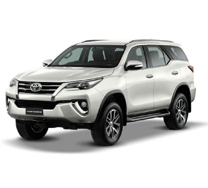 Toyota Fortuner  เช่า เริ่มต้นที่ 2,500 บาท/วัน