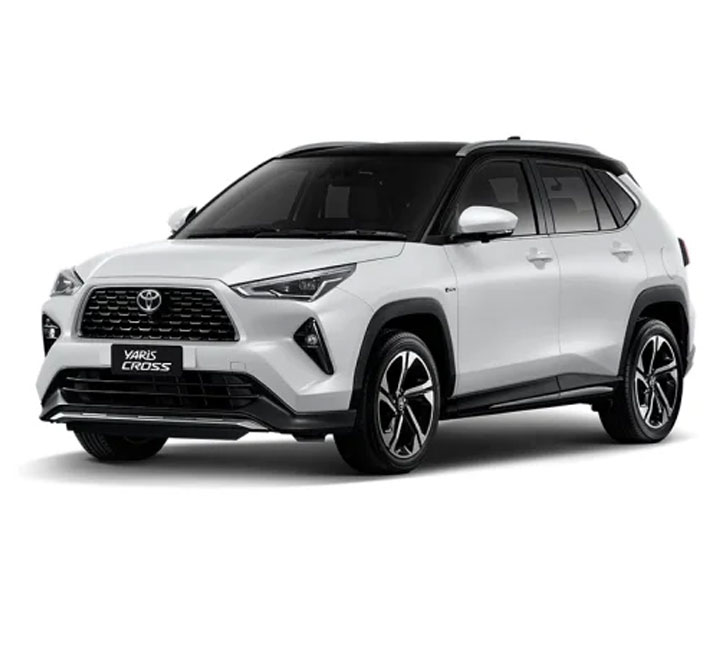 Toyota Yaris Cross  เช่า เริ่มต้นที่ 1500 บาท/วัน