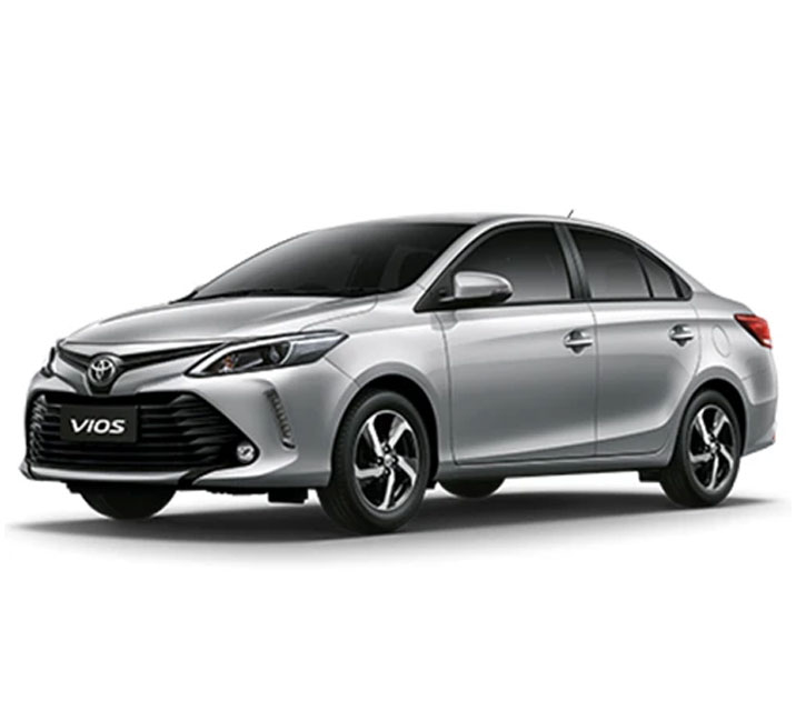 Toyota Vios เช่า เริ่มต้นที่ 1000 บาท/วัน